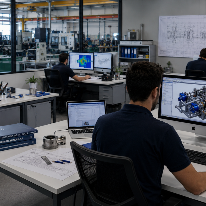 VKS Ingeniería Hidráulica · Ingeniería Hidráulica / Mecánica Industrial y Cálculo de Sistemas Mecánicos en Huesca